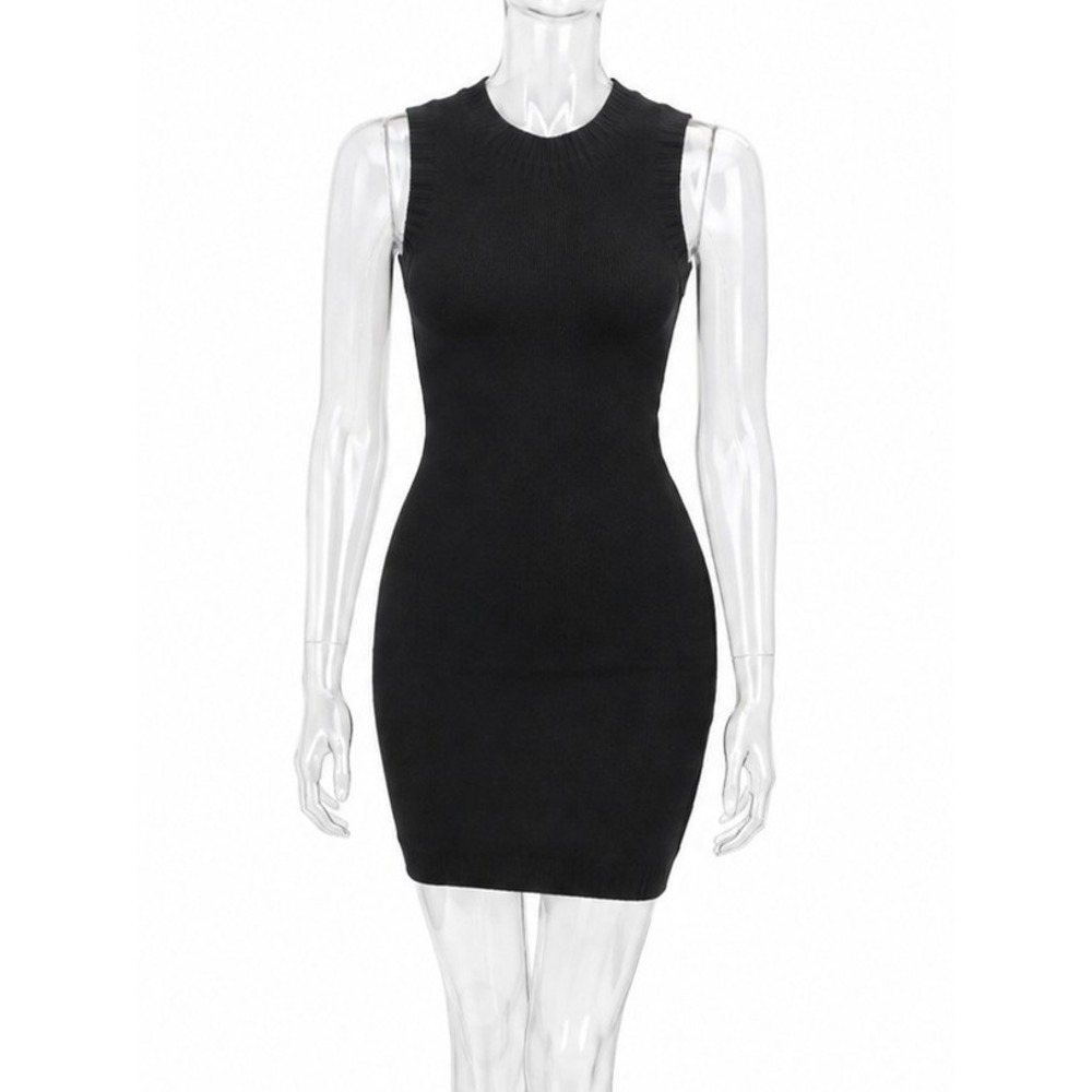Moda International sleeveless knit sweater dress SKUW701